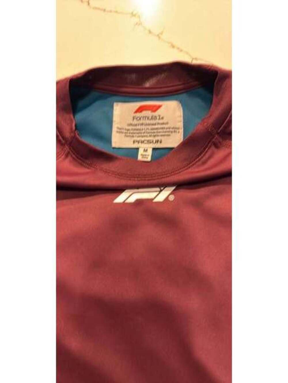 PacSun Formula 1 Official Licensed Short Sleeve Jersey - Size Medium